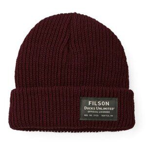 Filson Ducks Unlimited 100% Wool Watch Cap in Sequoia, New w/ Tag